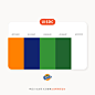 18个经典顶尖品牌 LOGO 用色