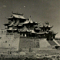 中卫高庙始建于永乐年间，不过现存建筑几乎全部为民国重建。图1是清末民初的原貌。