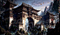 #AIGC ancient Chinese style architecture