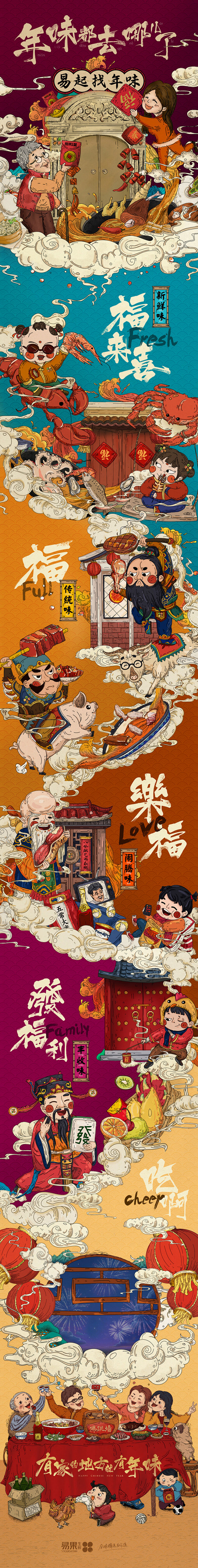 原创作品：吃货的新年，吃吃吃！【来自小人...