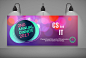 Banner/Cover for Annual Dinner : Designed a banner of annual dinner for "Khawaja Fareed University of Engineering and Technology".