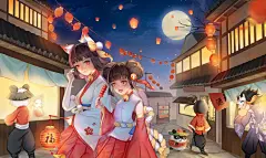 忍者必须死——过元宵_佳木木__插画师作品_涂鸦王国gracg.com