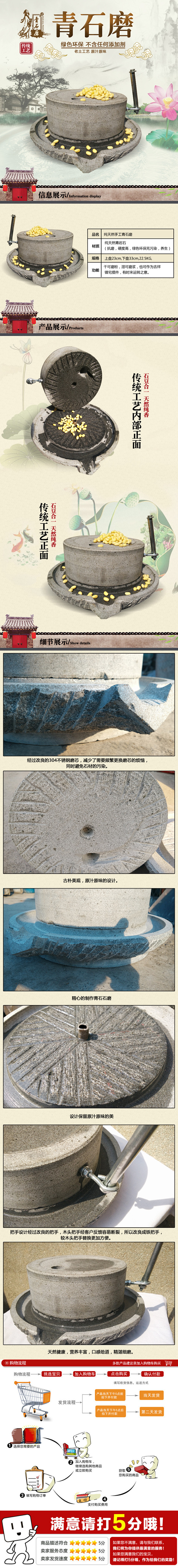 中国风-石磨简单详情