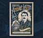 Hotel André Latin : Illustration based on a portrait of the hotel owner's grandfather.