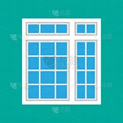 窗户,建筑,概念,玻璃,正面视角,华丽的,技术,装饰物,白色,复古