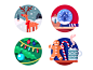 Christmas icons