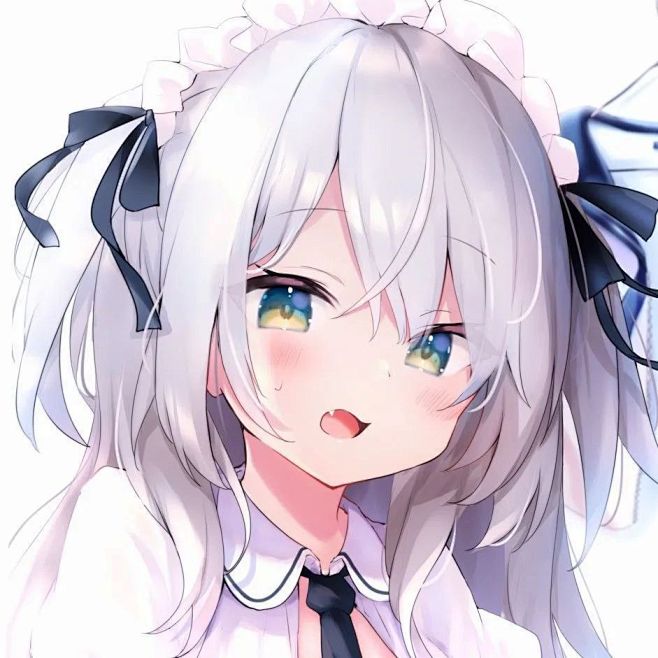 萱砸采集 可爱动漫女头 二次元 美少女