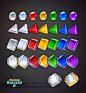 Puzzle Raiders Consumables, Jay Tea : Consumables for RPG match-3 game Puzzle Raiders