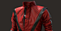 Thriller Jacket, Tony Clark : I made this in Marvelous Designer 7 to work on creating a more complex pattern, as accurate to the real thing as I could get without sculpting.  

I've learned a lot from other people on here and wanted to share some tips as 