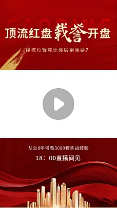 房地产开盘宣传推广视频边框
