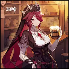 罗莎莉亚生日快乐｜每年生日我都会来酒馆，点上一杯蒲公英酒。-原神社区-米游社