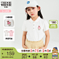 TeenieWeenie Kids小熊童装女童22年夏季新款可爱休闲短袖POLO衫-tmall.com天猫