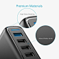 Amazon.com: Anker 51.5W 5-Port Universal Quick Charge 3.0 PowerIQ USB Wall Charger: Cell Phones & Accessories