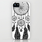Dreamcatcher (Black & White) iPhone & iPod Case