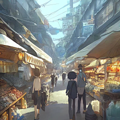 KOSO采集到AI生成绘画 (自创)