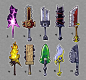 2h swords concepts by blazan