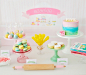 小小甜品师主题的儿童生日排队甜品桌 - 小小甜品师主题的儿童生日排队甜品桌婚纱照欣赏