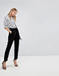 Y.A.S Velvet Tie Pant at asos.com : Discover Fashion Online