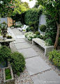 汀步，碎石子，绿植 ... - @花园设计lilianyc的微博 - 微博