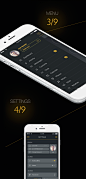 Riffux IOS 应用程序设计 | Anna Osyadla 设计圈 展示 设计时代网-Powered by thinkdo3