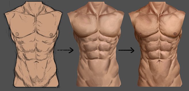 Torso study, Rishabh...