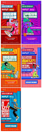 地产公寓系列海报（图层隐藏需打开）-源文件