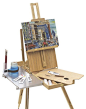 Shelfhelp Shelf (Easel Not Included) - you can add a shelf to your french easel, neat!