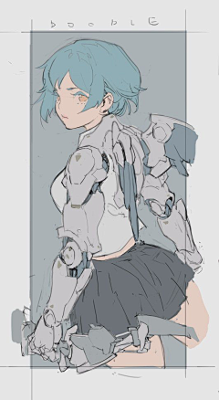 —Lye-凛夜°✿采集到画师K线稿