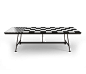 ABSINTHE Dining Table - Dining tables by GIOPAGANI | Architonic : ABSINTHE Dining table is part of SAINT OUEN Capsule Collection. This product is made of a top lacquered in Black and Ivory wood. Diamond cut Dining Table..