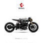 法国图像设计工作室 Barbara Custom Motorcycles - Photoshop Preparations 早前发布的三款改装车效果图。 ​​​​