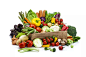 白色背景,健康食物,蔬菜,清新,板条箱,分离着色,背景分离,芦笋,西兰花,花椰菜