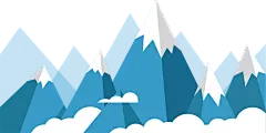 冰山雪山雪景冰川PNG素材