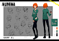 Gaby - Character sheet, Javier Bolado : Character design. Animation project NUMINA

http://numinaproject.com