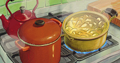 咕唧w采集到绘画 - 食物 gif