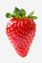 一个红色的草莓元素免抠png素材_新图网ixintu.com