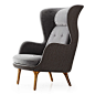 Ro armchair by Jaime Hayon for Fritz Hansen