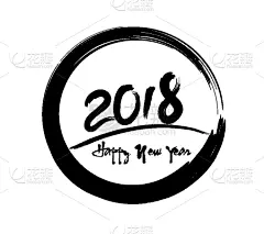 2018,贺卡,新年前夕,白色,事件,请柬,传单,冬天,问候,庆祝