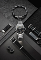 Omega Watches : Photographing Watches surrounded by related accessoriesfor use in the brand's stores