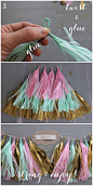 DIY Tassel Garland