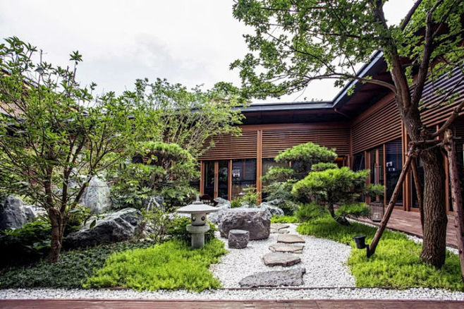 庭院|日式庭院园林景观 : 说起日本园林...