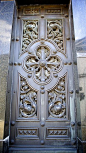 Beautifully carved door in Argentina