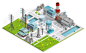 Boiler factory illustration