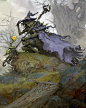 Grand Branch Wizard Shrub of The House of Five Pointed Leaves, Lord of the Fifth Branch of the Eldest Tree‬, by Kekai Kotaki