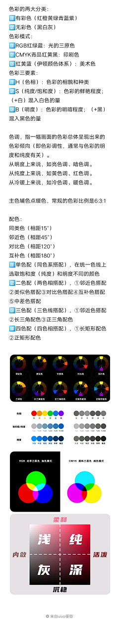 你我约定_采集到色彩构成 配色 理论 原理