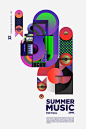 84款时尚创意3D抽象艺术图形形状元素背景海报排版AI矢量设计素材