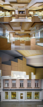 斯洛文尼亚OFIS建筑事务所为一家珠宝品牌zlatarna celje做的室内设计，以模块化的木盒作为主要元素。 