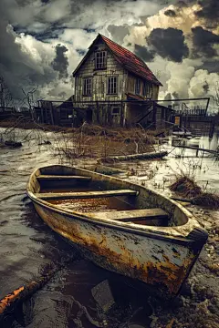 自然灾害城市防洪图片