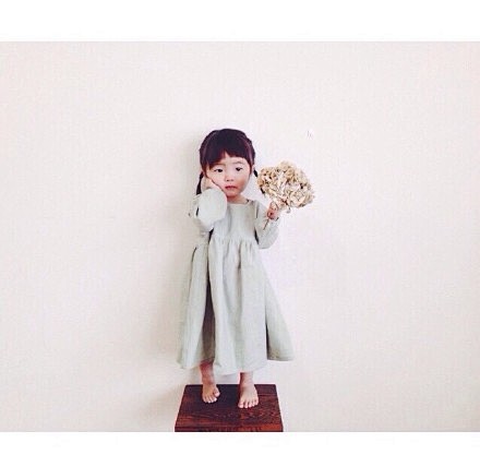 日本小萌娃mako的日常穿搭。