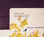 Letterpress Wedding Invitations | Vendage Design | Bella Figura Letterpress