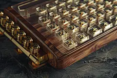 创新机械的计算机键盘摄影图片
